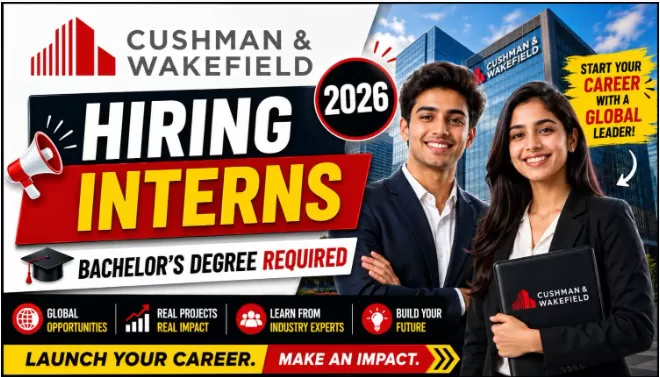 Cushman & Wakefield Jobs 2026: Intern & Fresher Opportunities, Eligibility & Apply Online