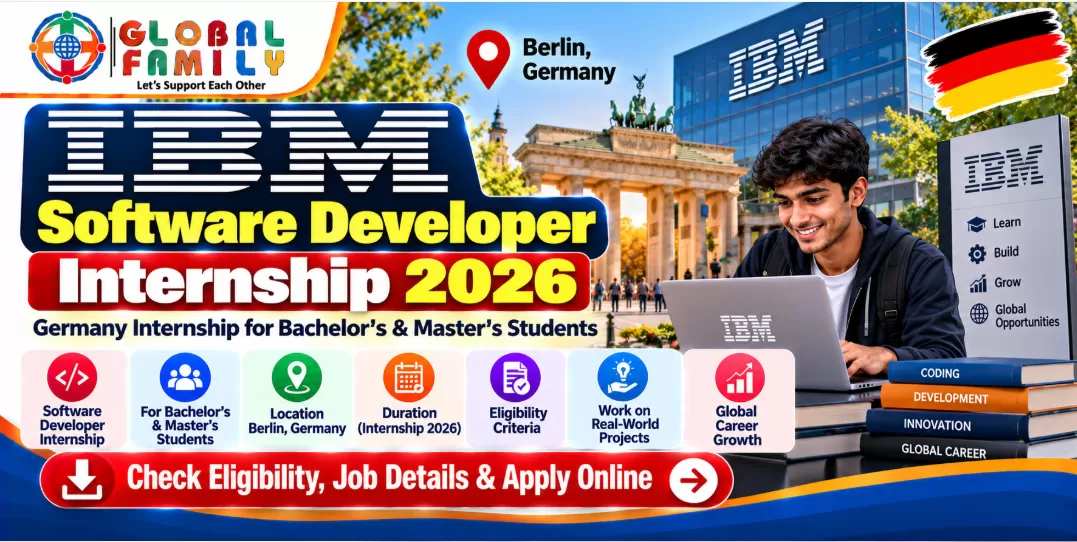 IBM Software Developer Internship 2026: Germany In