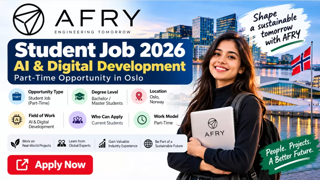 AFRY Student Job 2026: Part-Time AI & Digital Deve